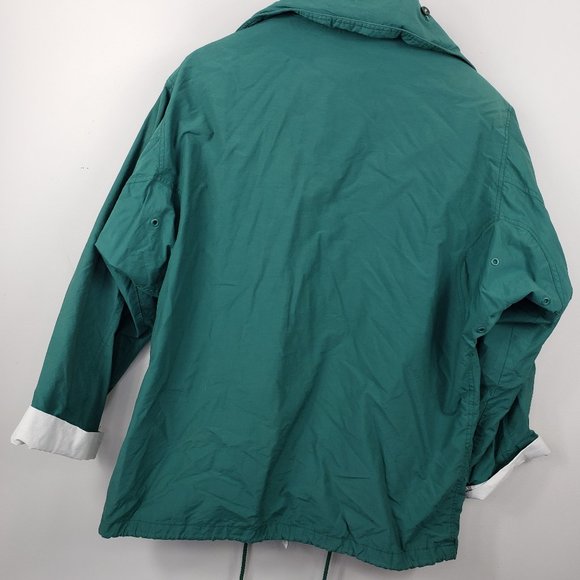Vintage J.G. Hook Women's Green Jacket - Size L - Picture 6 of 7